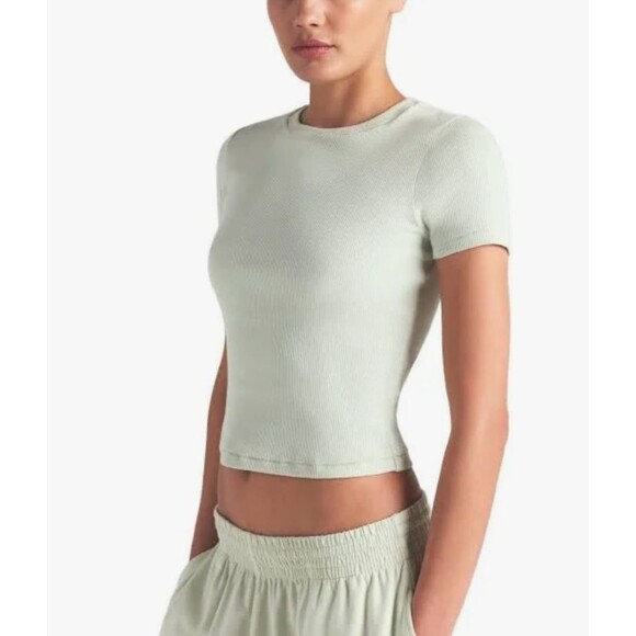 Skims COTTON RIB T-SHIRT - spearmint - Picture 2 of 7